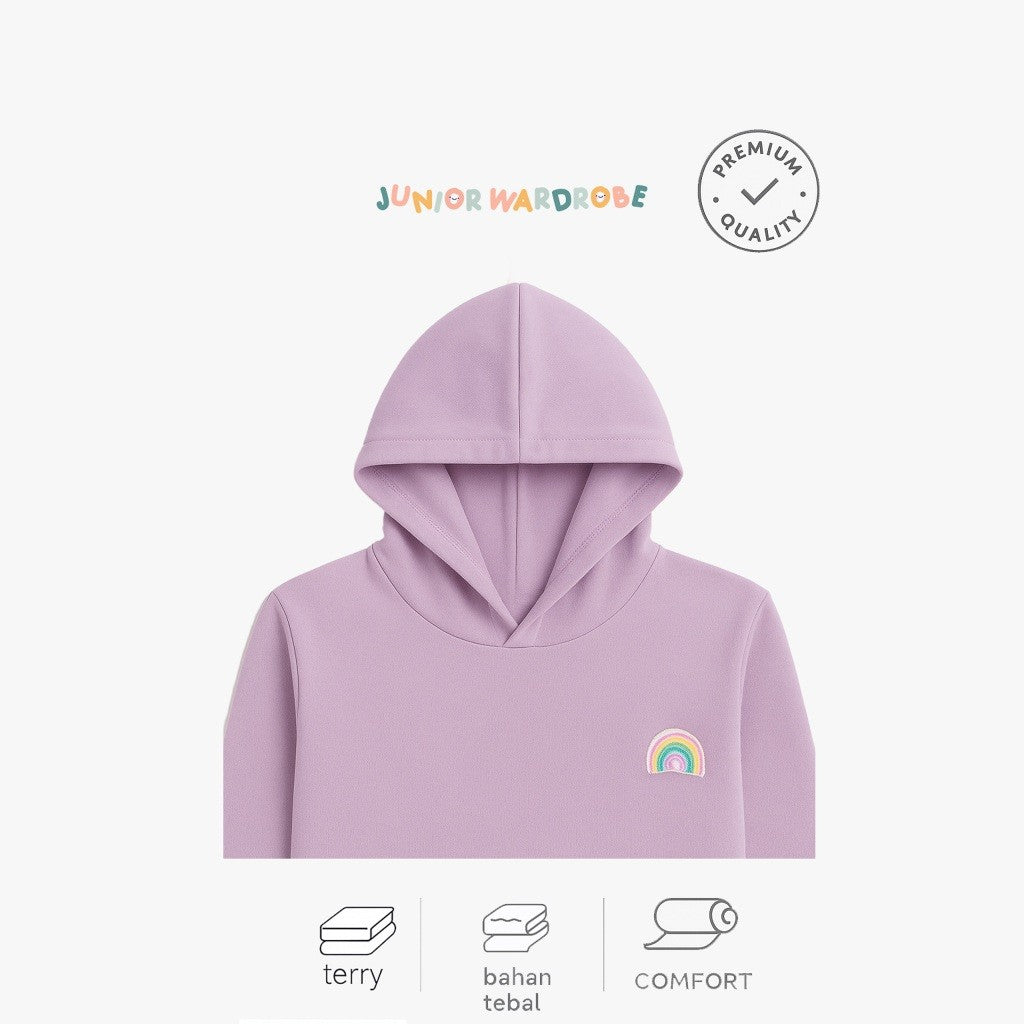 Junior Sunny Side Handuk Renang Anak Hoodie PoncoTebal | Swimming Towel Kids JWN19