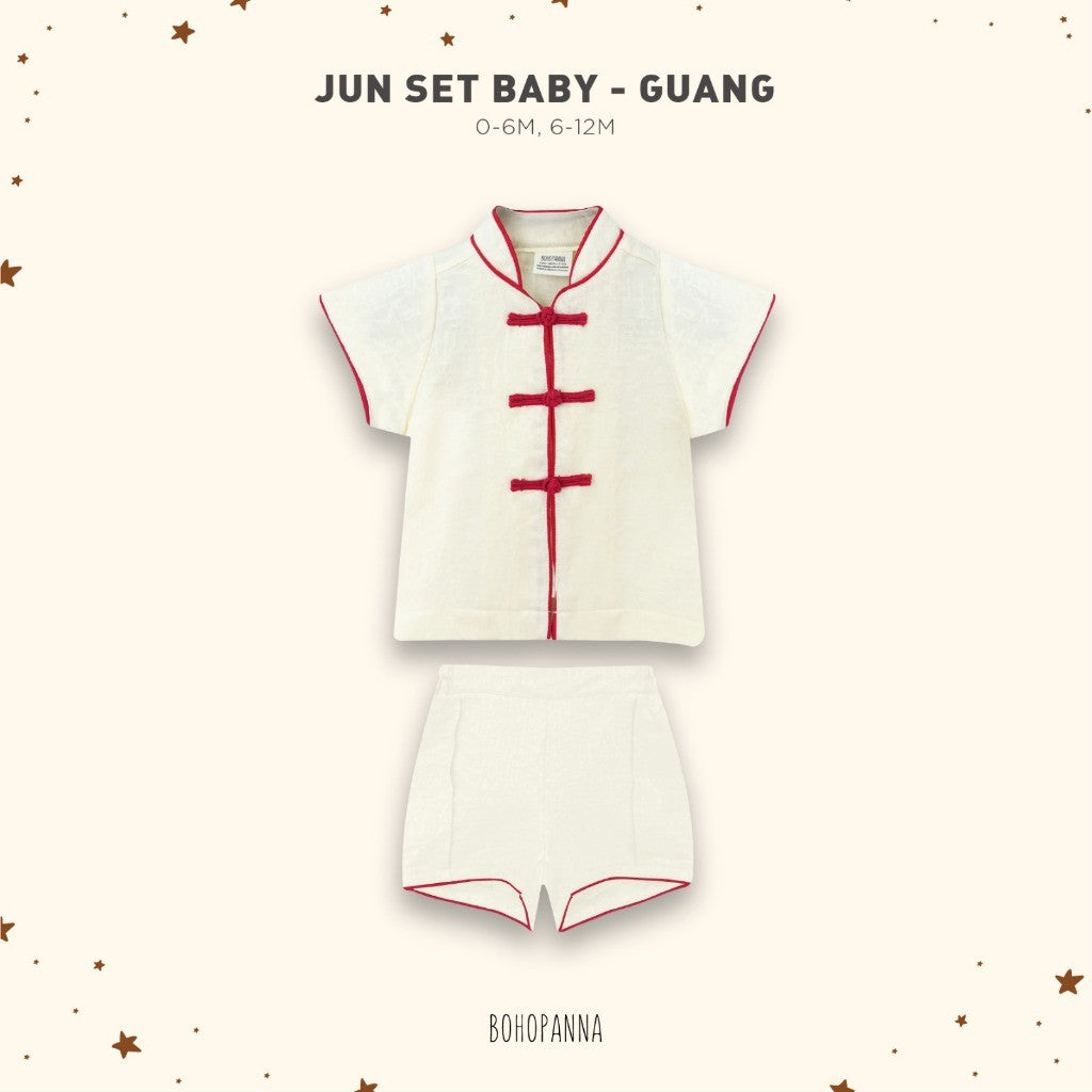 BOHOPANNA - JUN SET BABY - Setelan Baju Imlek Bayi Laki-Laki - Baju Imlek 2620