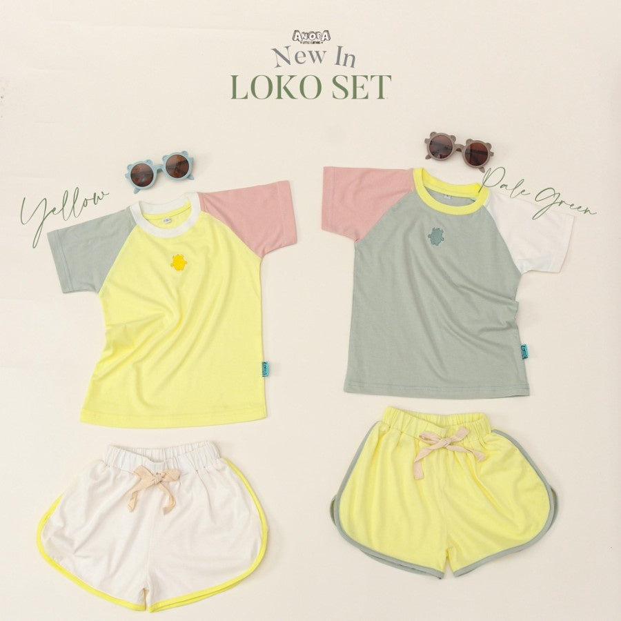 Anoba Loko Set Set Pakaian Anak Bayi