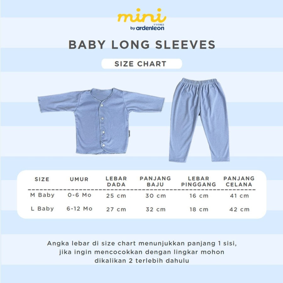 ARDENLEON Mini Series Setelan Bayi Baby Long Sleeves 2.0