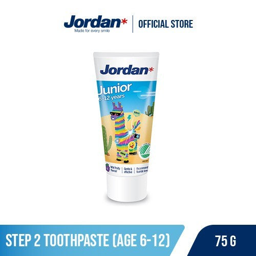 Jordan Oral Care Kids Toothpaste Step 2 - Pasta Gigi Anak Fluoride