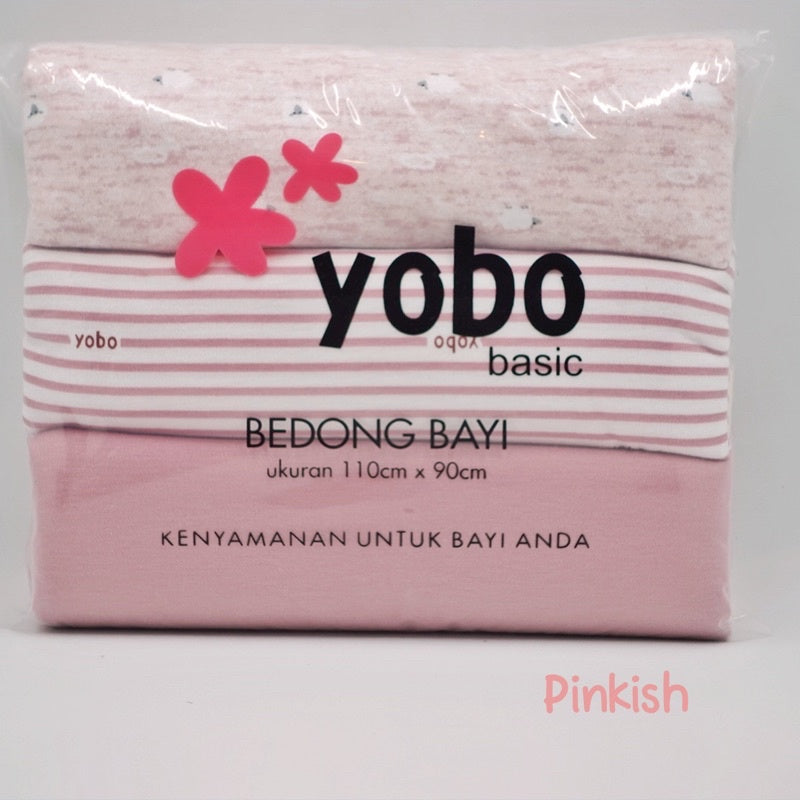 MIXED PACK YOBO Baby Swaddle Wraps Set of 3 | BEDONG BAYI (PACK)