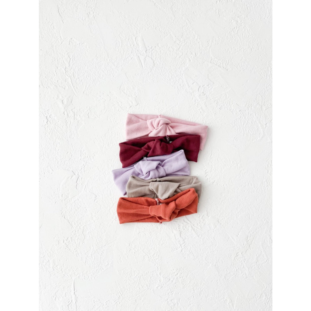Cocopop Baby COCO KNOT BOW ( Bandana Simpul Polos Katun Bayi Cotton