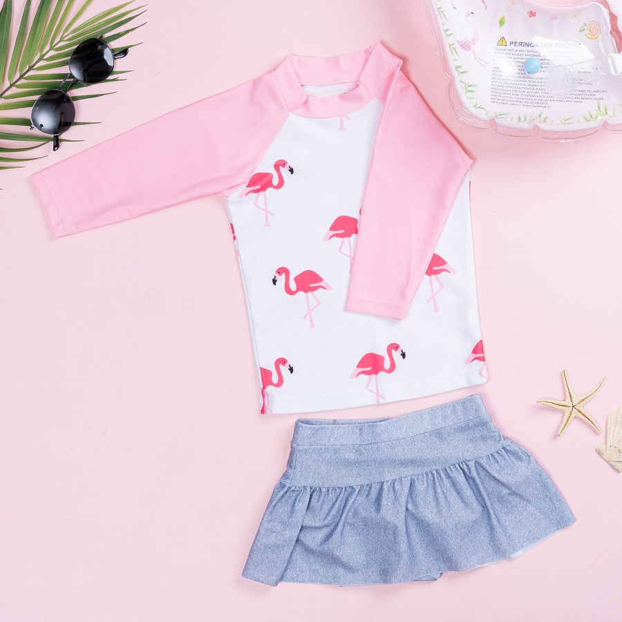 Hello Sun Swimwear Girls Baju Celana Renang Anak Hello Sun Swim Wear