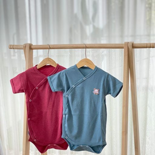 Cocopop Baby COCO Kimono Jumper ( Baju Polos Kaos Katun Bayi Cotton