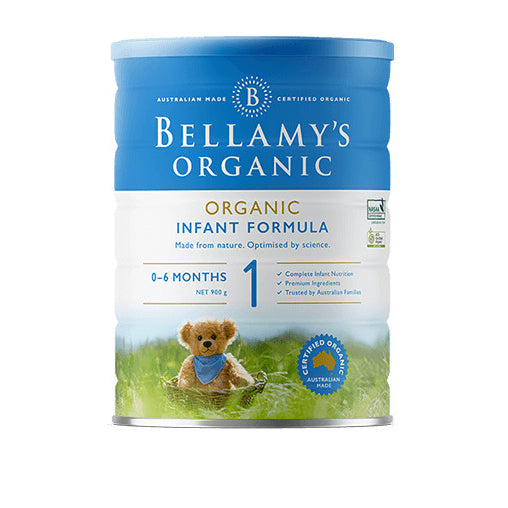 BELLAMYS SUSU ANAK ORGANIK STEP 1 0 - 6 BULAN SUSU FORMULA 900 G