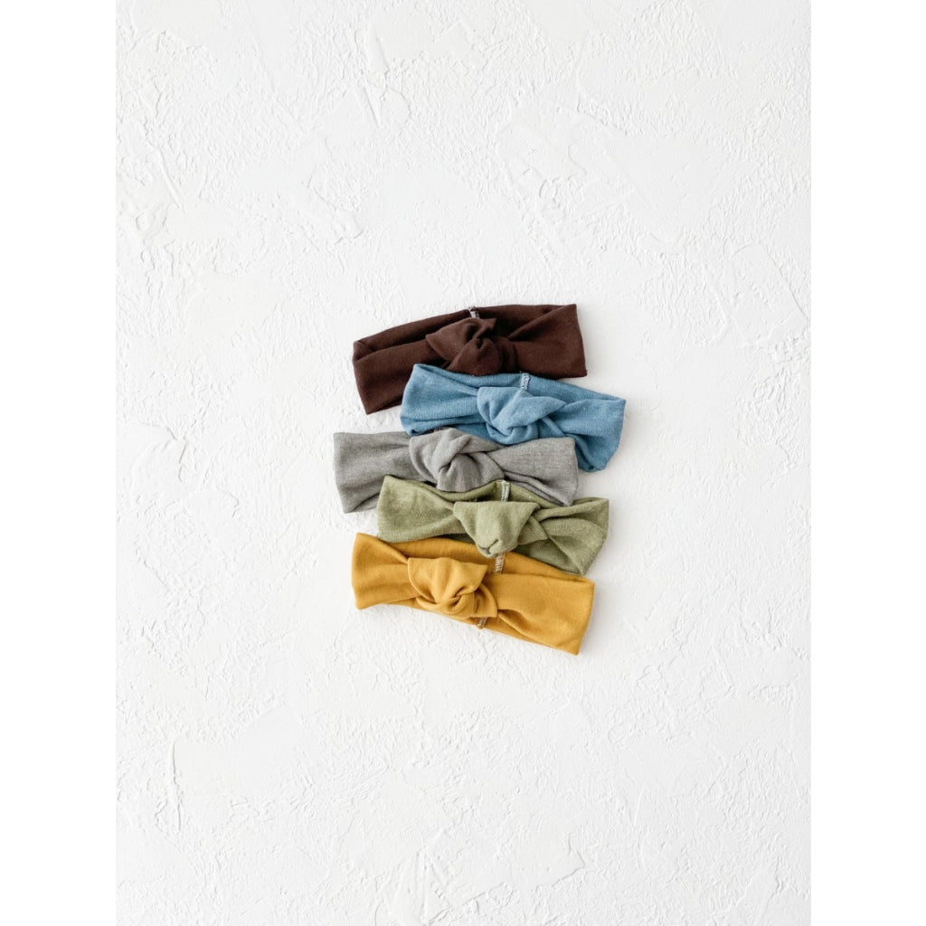 Cocopop Baby COCO KNOT BOW ( Bandana Simpul Polos Katun Bayi Cotton