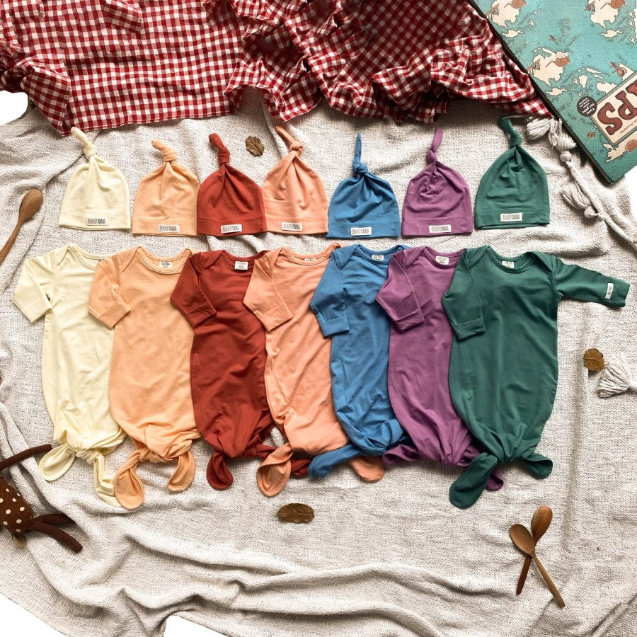 BOHOPANNA - KNOT HAT TENCEL - Topi Bayi