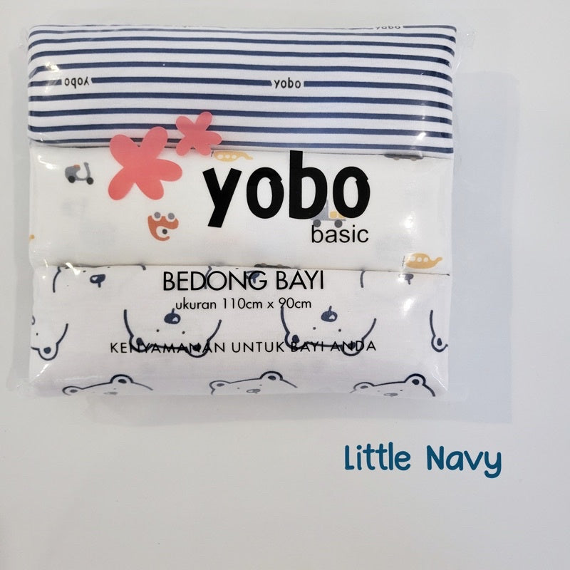 MIXED PACK YOBO Baby Swaddle Wraps Set of 3 | BEDONG BAYI (PACK)