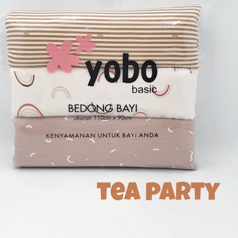 MIXED PACK YOBO Baby Swaddle Wraps Set of 3 | BEDONG BAYI (PACK)