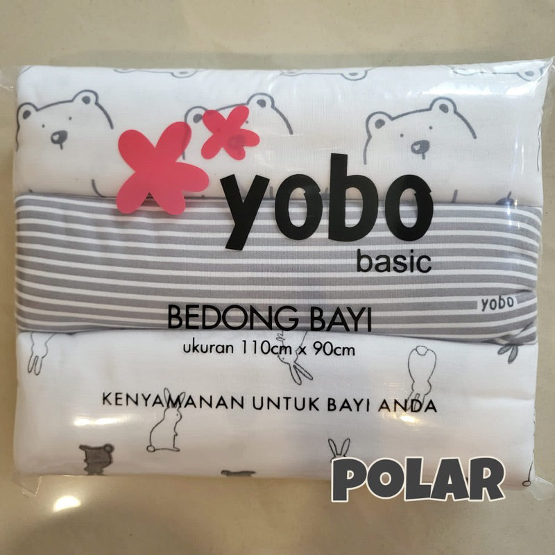 MIXED PACK YOBO Baby Swaddle Wraps Set of 3 | BEDONG BAYI (PACK)
