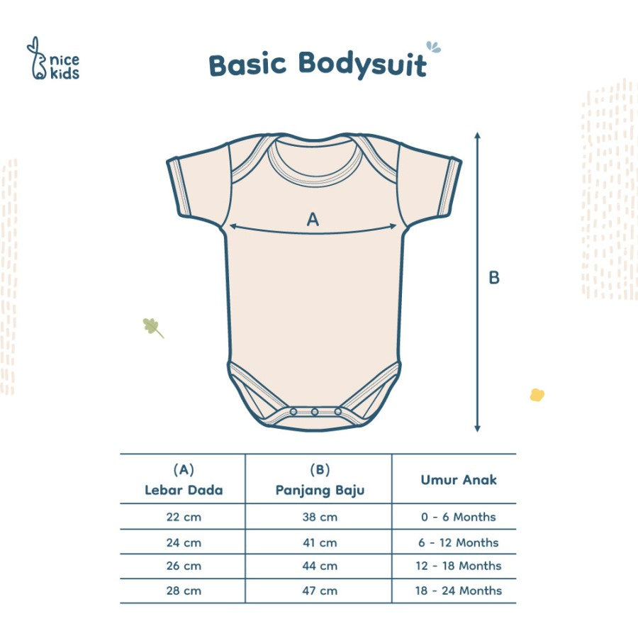 Baby Basic Bodysuit Nice Kids