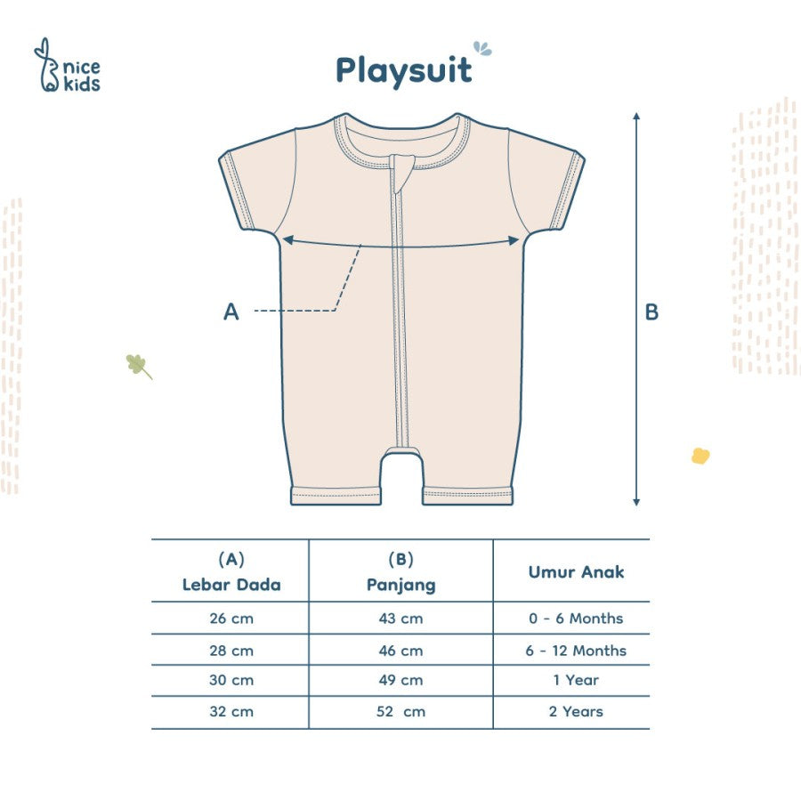 Nice Kids Basic Playsuit