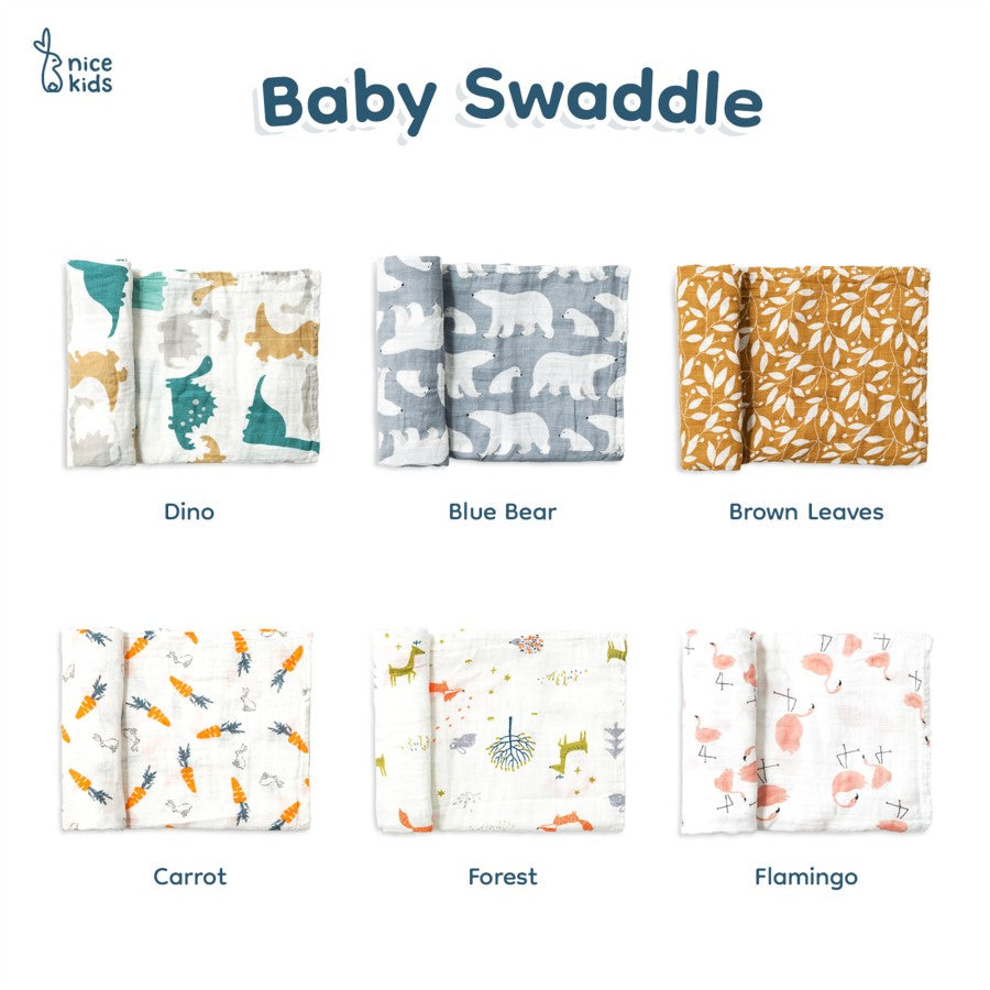 Nice Kids - Multi-Use Swaddle Baby New Born (Bedong Bayi Baru Lahir)