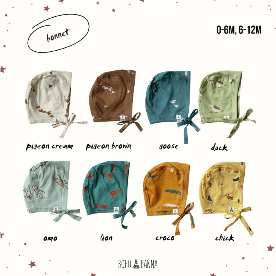 BOHOPANNA - BONET UNISEX PRINTED