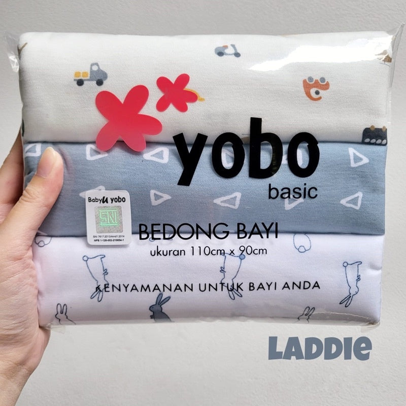 MIXED PACK YOBO Baby Swaddle Wraps Set of 3 | BEDONG BAYI (PACK)
