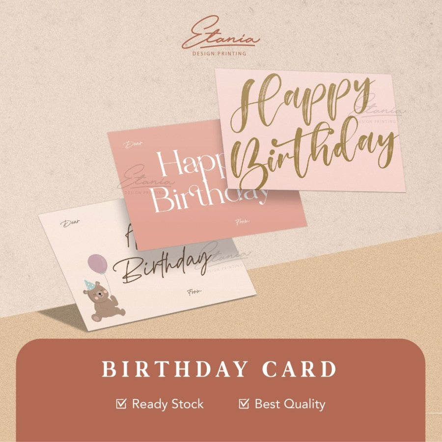 Cd Kartu Ucapan Birthday Welcome Baby Gift Card