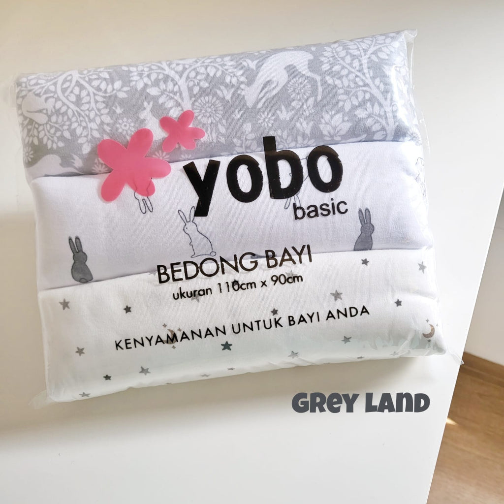 MIXED PACK YOBO Baby Swaddle Wraps Set of 3 | BEDONG BAYI (PACK)