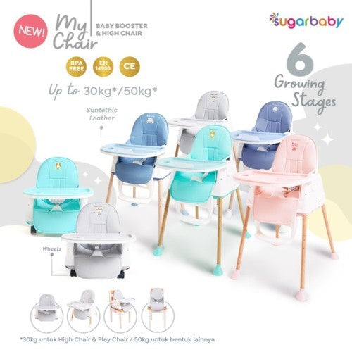 KURSI MAKAN BAYI SUGAR BABY MY CHAIR BABY BOOSTER HIGH CHAIR SUGARBABY