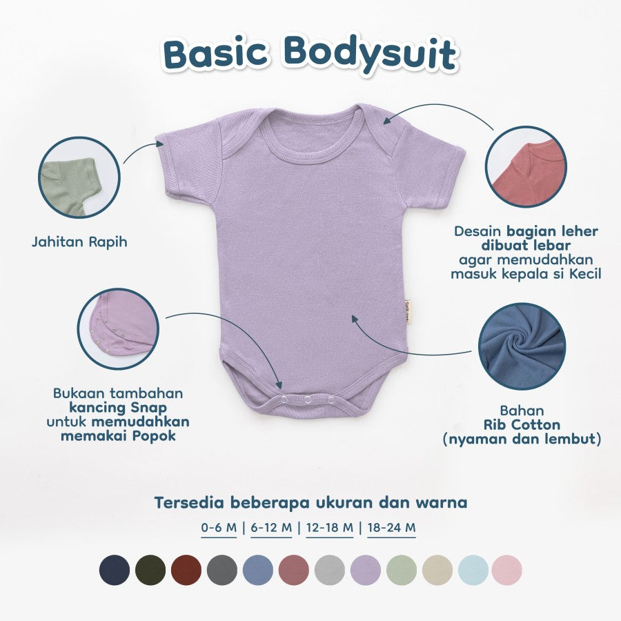 Baby Basic Bodysuit Nice Kids