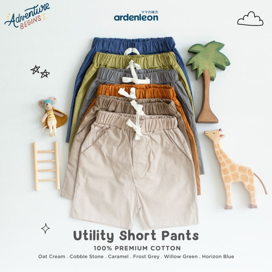 ARDENLEON Utility Short Pants Celana Pendek Anak (6 Mo-7 Yr)