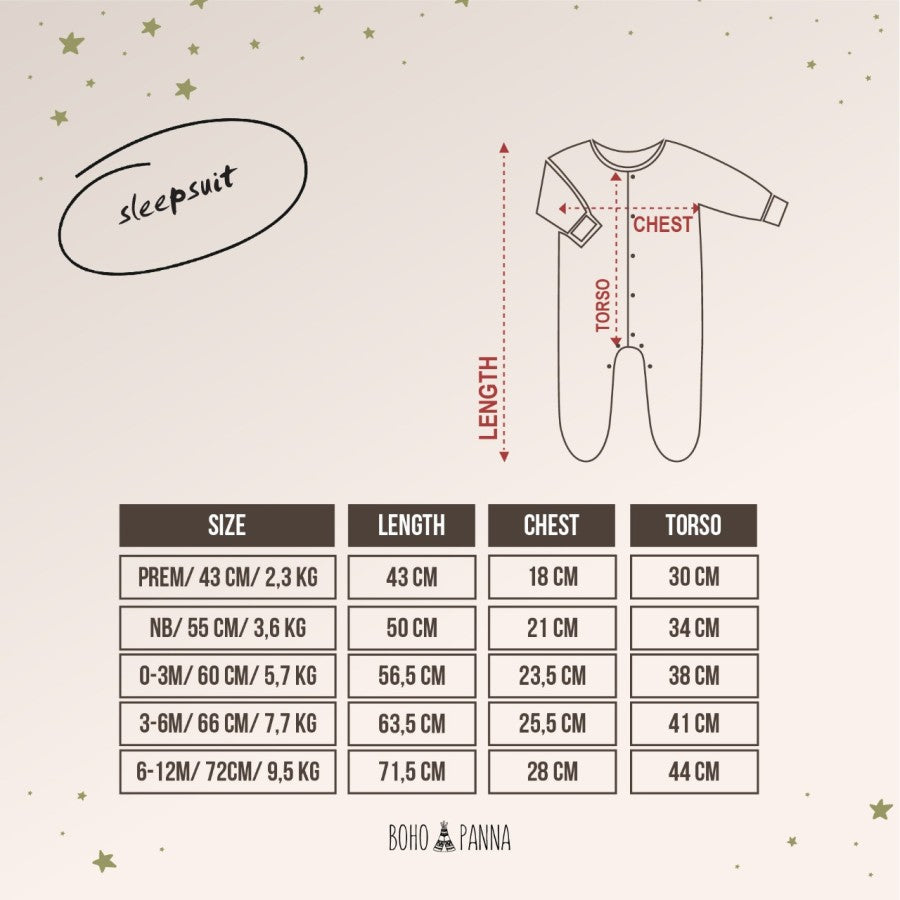 Bohopanna Sleepsuit Baju Tidur Komodo Animal