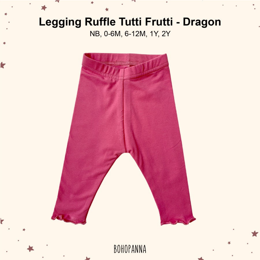 BOHOPANNA - LEGGING RUFFLE TUTTI FRUTTI - LEGGING ANAK