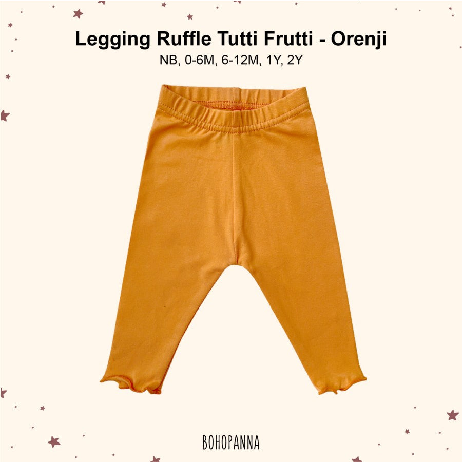 BOHOPANNA - LEGGING RUFFLE TUTTI FRUTTI - LEGGING ANAK
