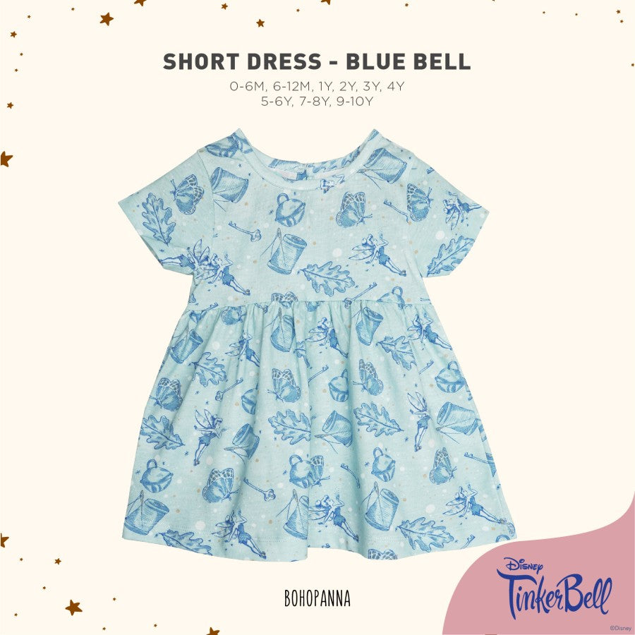 BOHOPANNA - BOHOPANNA X DISNEY SHORT DRESS - DRESS ANAK PEREMPUAN