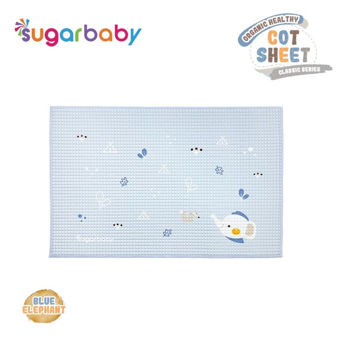 Sugar Baby Organic Healthy Cot Sheet /Perlak Karet Organik