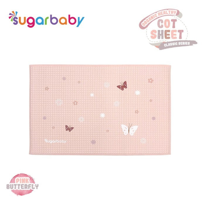 Sugar Baby Organic Healthy Cot Sheet /Perlak Karet Organik