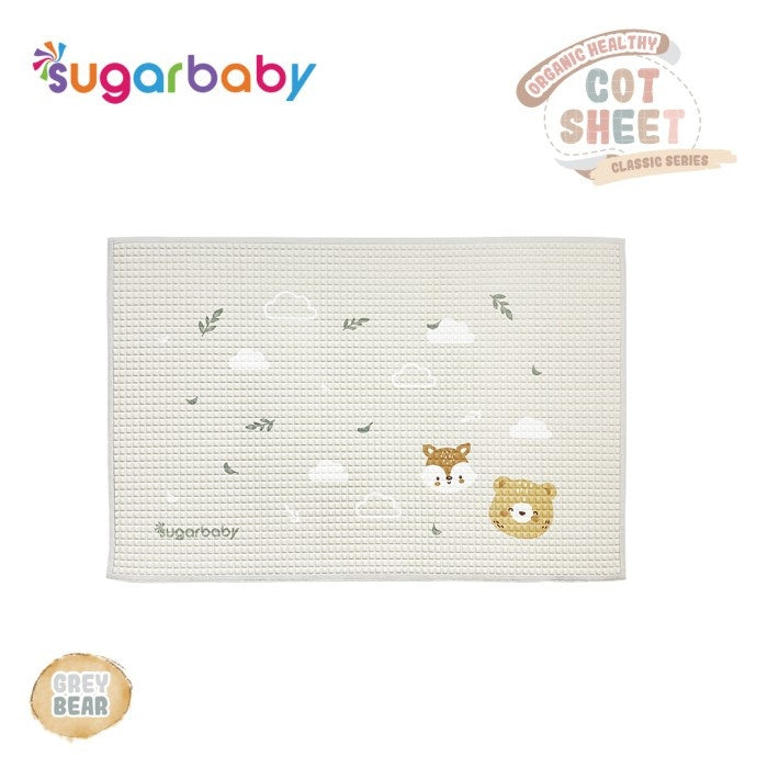Sugar Baby Organic Healthy Cot Sheet /Perlak Karet Organik