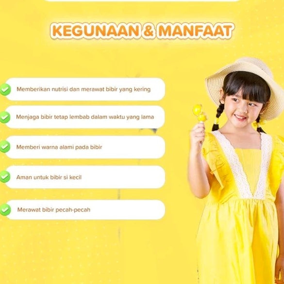 Beeme Honey Lolipop Balm | Pelembab Bibir