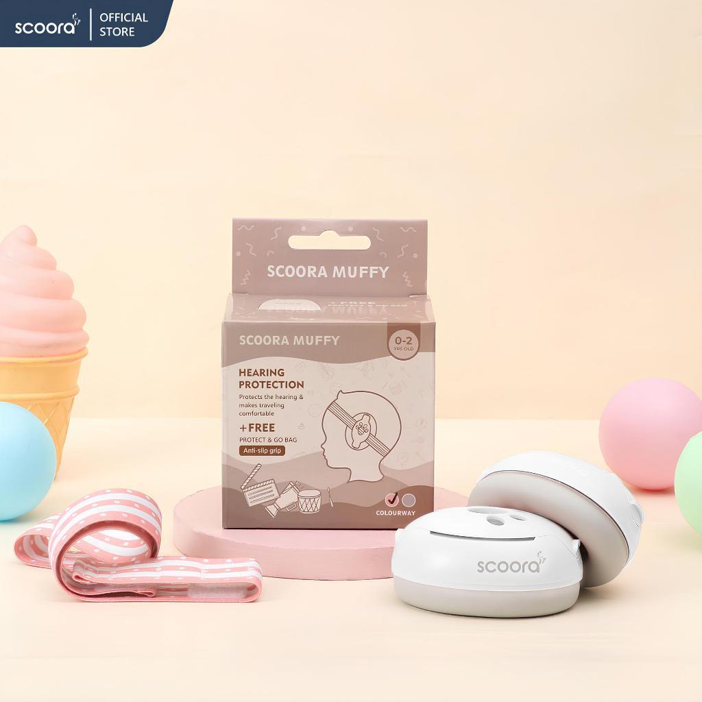 SCOORA Muffy Baby Earmuff Upto 24M Penutup Telinga Pelindung Bayi
