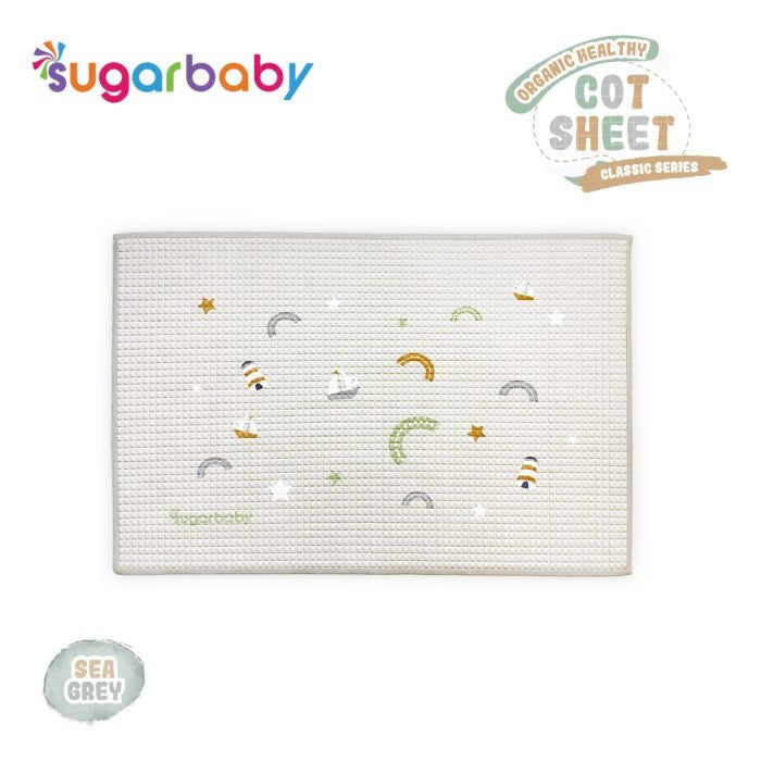 Sugar Baby Organic Healthy Cot Sheet /Perlak Karet Organik