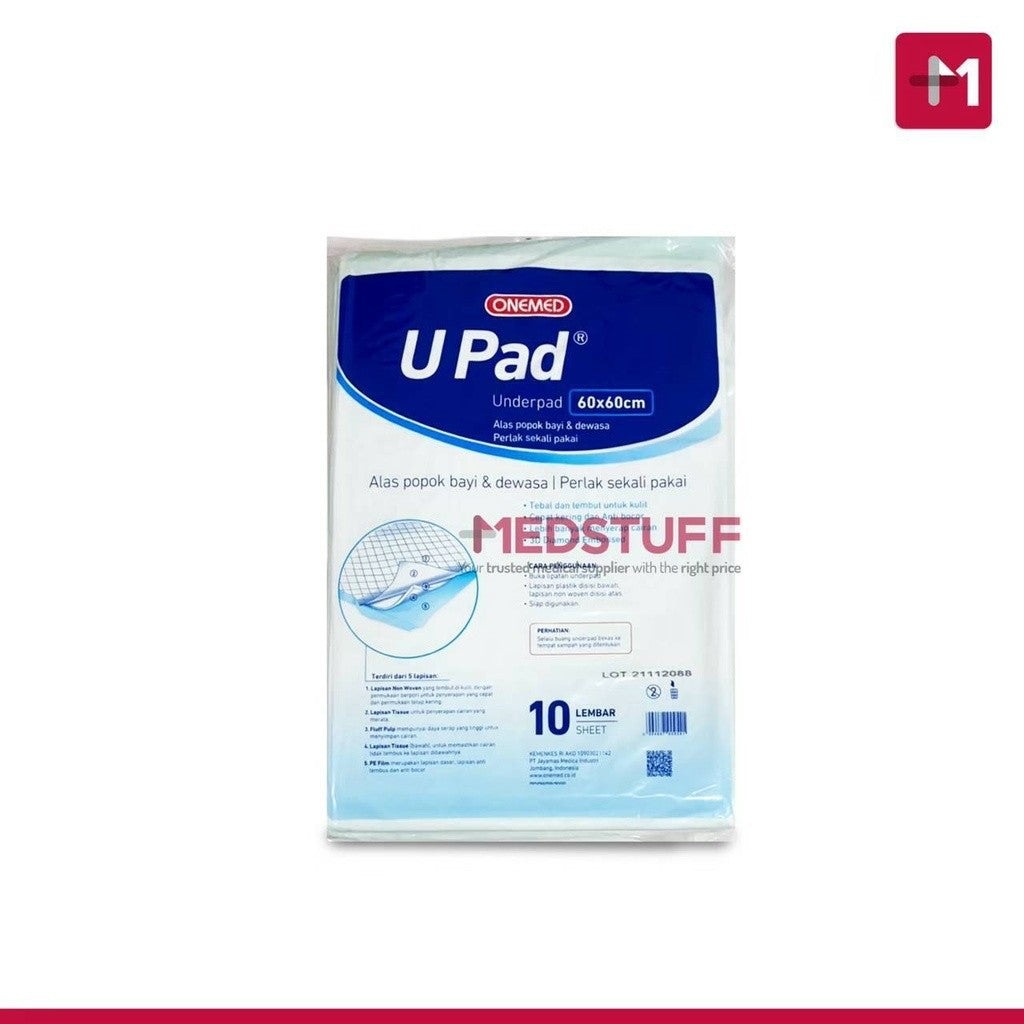 Baby Pads 45x60cm / 60x60cm Underpad Onemed Upad Baby Pads Alas Bayi