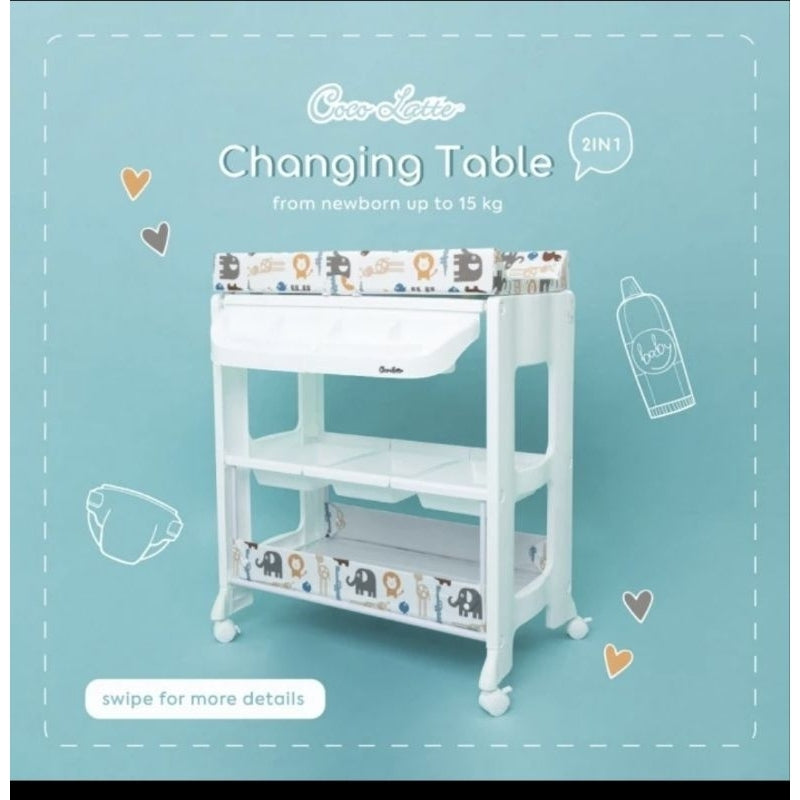Cocolatte Box Changing Table Cl Cb Baby Tafel 6970A