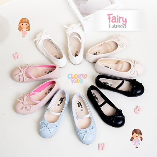 CLOEVKIDS - Fairy Flat size 22-35 shoes sepatu pesta anak perempuan