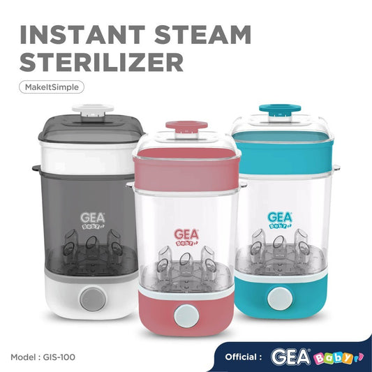 GEA Baby Instant Steam Sterilizer GIS-100 / sterilisasi uap botol bay