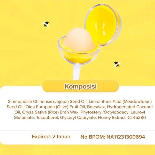 Beeme Honey Lolipop Balm | Pelembab Bibir