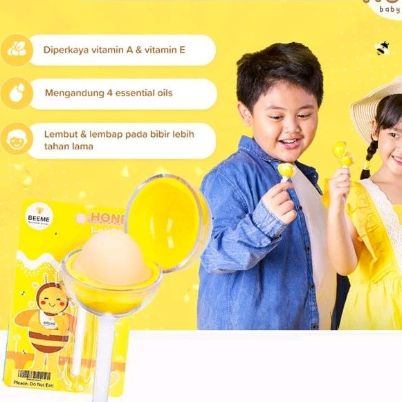 Beeme Honey Lolipop Balm | Pelembab Bibir