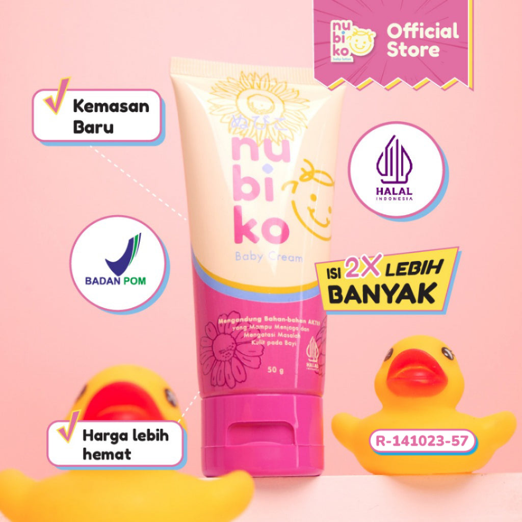 Nubiko Skincare Baby Cream Anak | Spesialis Bekas Luka | Krim Bayi