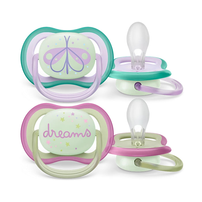 Avent Soother Air Night 0-6 Empeng bayi