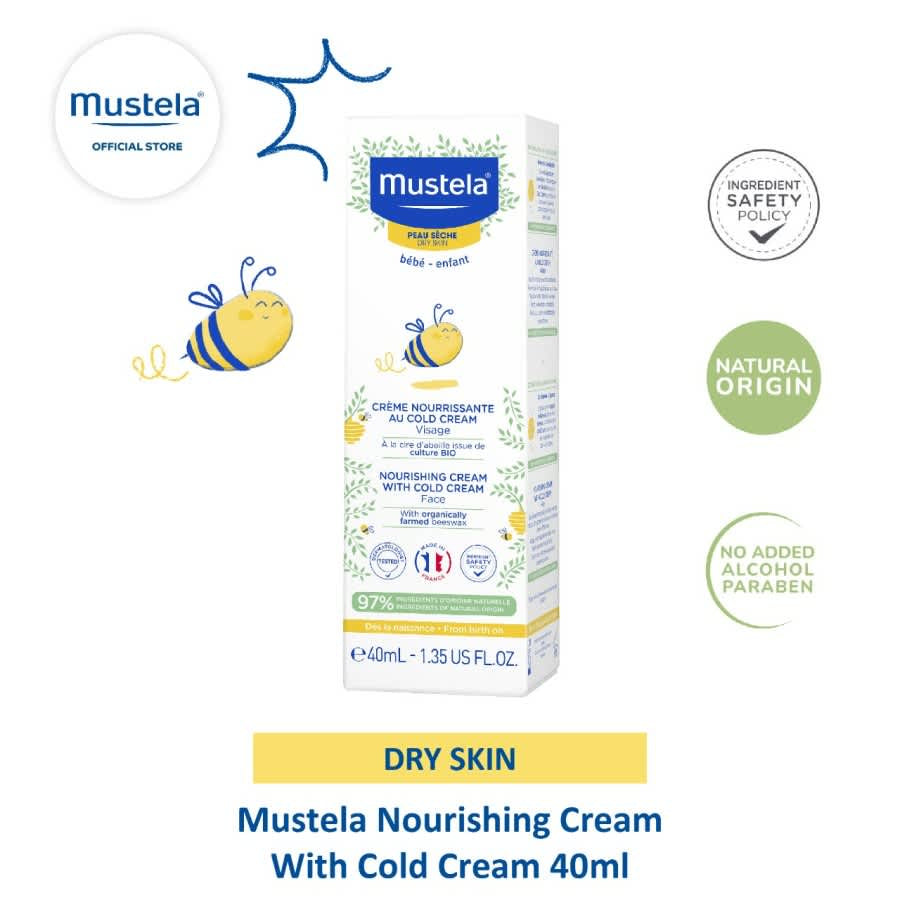 Mustela Nourishing Cream Cold 40Ml