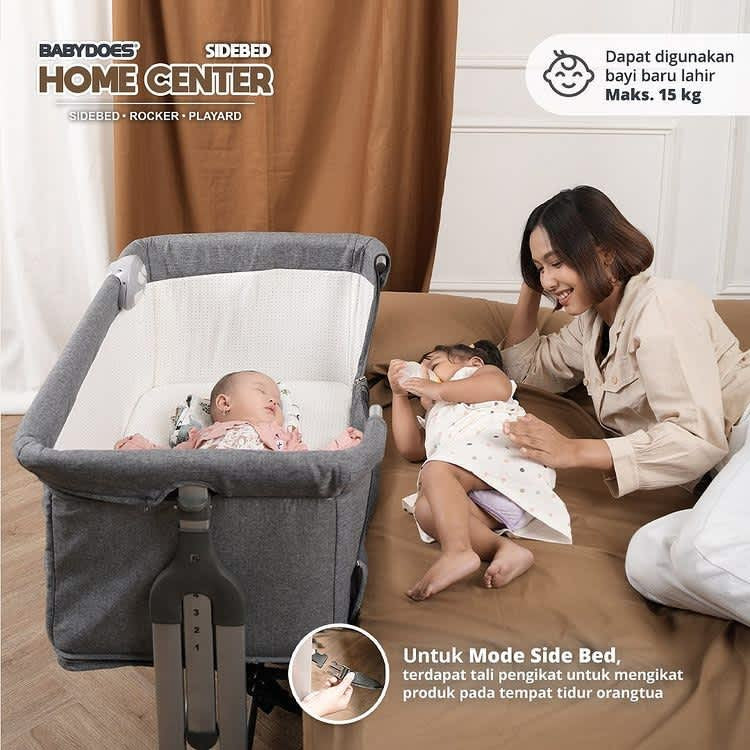 Babydoes Home Center Sidebed Ch1781 Tempat Tidur Box Bayi