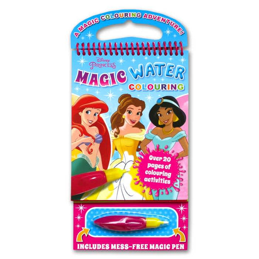 Hb Disney Princess Magic Water Colouring Pad Over 20 Pages of Colouring