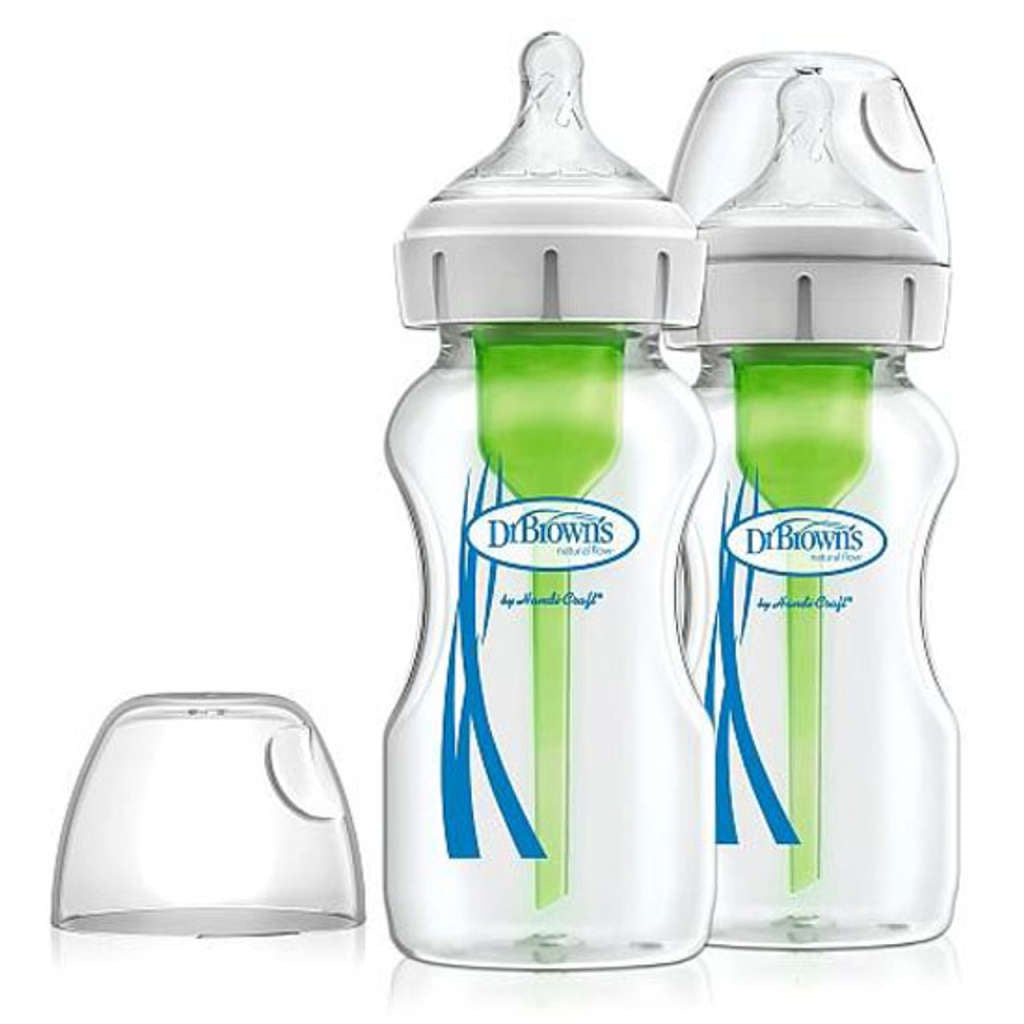 Dr. Brown's 5oz / 150ml PP Wide Neck Options+ - 2 Pack - Botol Susu