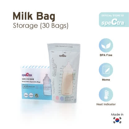 Spectra Milk Bag Storage 200Ml