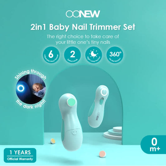 Oonew 2In1 Baby Nail Trimmer Set Tb-2119