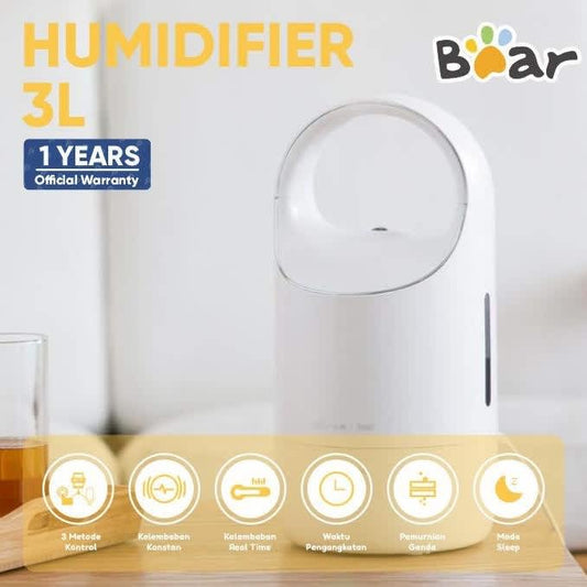 Bear Humidifier 3L / Alat Penjaga Kelembaban Udara di Ruangan